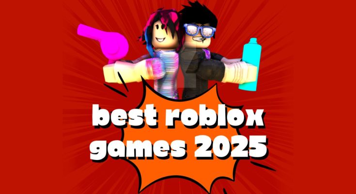 Best Roblox games to play in 2025 including Brookhaven, Blox Fruits, and Pet Simulator 99