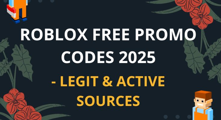 Roblox free promo codes 2025 for avatar items and accessories